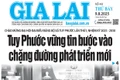 Báo Gia Lai số thứ bảy ngày 9-8-2025