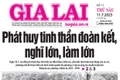 Báo Gia Lai số thứ sáu ngày 11-7-2025