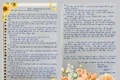 Xúc động những lá thư tri ân