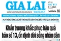 Báo Gia Lai số thứ bảy ngày 8-11-2025
