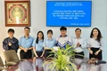 Lãnh đạo phường Diên Hồng gặp mặt học sinh các đội tuyển dự thi học sinh giỏi cấp quốc gia.
