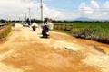 Dân khổ vì đường liên xã xuống cấp sau thi công cao tốc