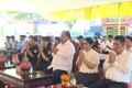 Cầu siêu cho 9 liệt sĩ tại Stung Treng