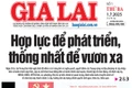Báo Gia Lai số thứ ba ngày 1-7-2025 