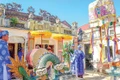 Lễ tế thu tại đình làng Hữu Thành diễn ra với các nghi lễ cổ truyền. Ảnh: Ngọc Nhuận