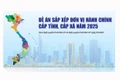 Đề án sắp xếp đơn vị hành chính cấp tỉnh, cấp xã năm 2025