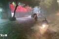 Vùng xoáy thấp cộng với tác động rãnh thấp gây mưa lớn ở Bắc Bộ