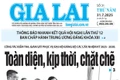 Báo Gia Lai số thứ năm ngày 31-7-2025