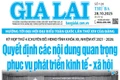 Báo Gia Lai số thứ ba ngày 28-10-2025