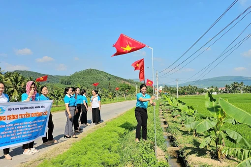 Sôi nổi hoạt động chào mừng Đại hội lần thứ XIV của Đảng.
