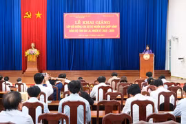 Khai giảng lớp bồi dưỡng cán bộ dự nguồn Ban Chấp hành Đảng bộ tỉnh Gia Lai nhiệm kỳ 2025-2030