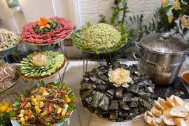 Tiệc buffet chay tri ân thầy cô giáo nhân Ngày Nhà giáo Việt Nam
