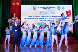 Gần 100 ca sĩ, diễn viên không chuyên thi tiếng hát Người làm báo Gia Lai mở rộng 2025