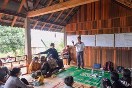 Tập huấn kỹ năng du lịch cộng đồng cho người dân làng Kép 1