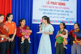 Chư Pưh vận động phụ nữ dân tộc thiểu số sinh đẻ an toàn tại cơ sở y tế 