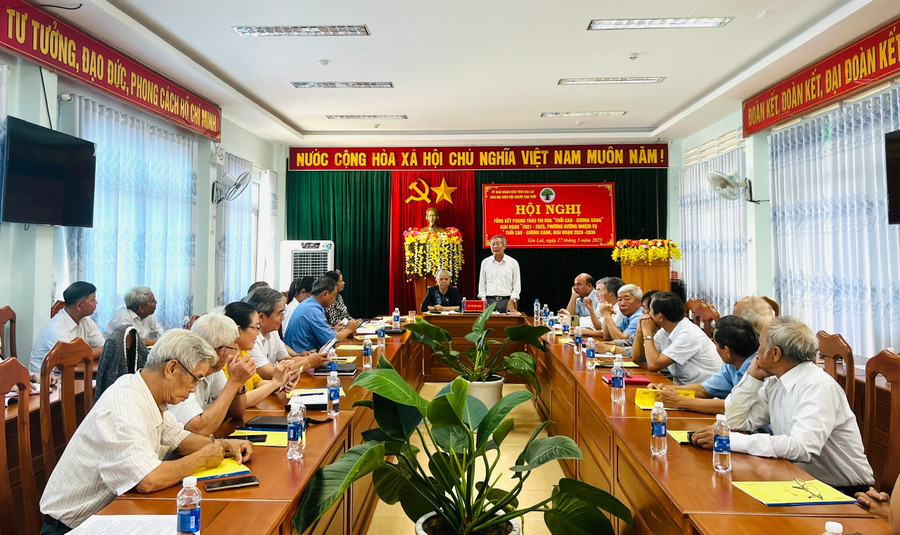 Quang cảnh hội nghị tổng kết phong trào thi đua. Ảnh: M.N da6b5327e74c1105ca3125ad92609282.jpg