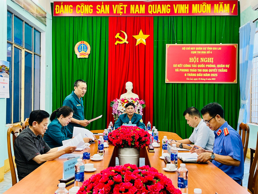 Quang cảnh hội nghị sơ kết. Ảnh: P.L ff16140cfabf18ee1cef17b93113b59a.jpg