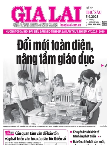 Báo Gia Lai số thứ 6 ngày 5-9-2025