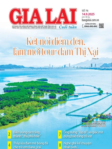 Báo Gia Lai số cuối tuần ngày 14-9-2025