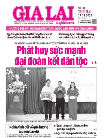 Báo Gia Lai số hai ngày 17-11-2025