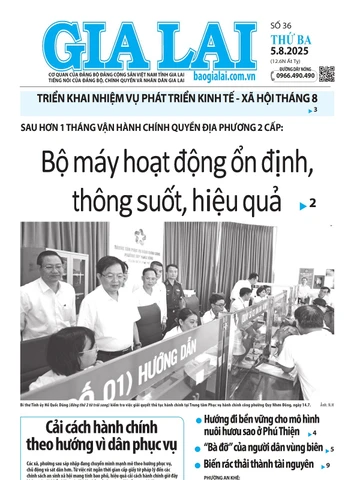 Báo Gia Lai số thứ ba ngày 5-8-2025
