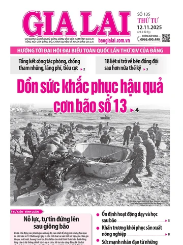 Báo Gia Lai số tư ngày 12-11-2025
