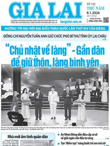 Báo Gia Lai số thứ năm ngày 8-1-2026