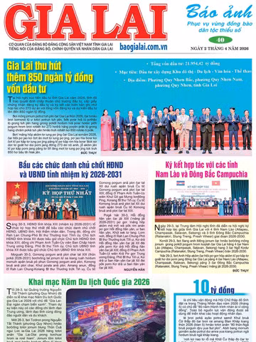 Báo Ảnh Gia Lai ngày 2-4-2026