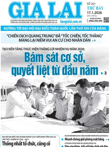 Báo Gia Lai số thứ bảy ngày 17-1-2026
