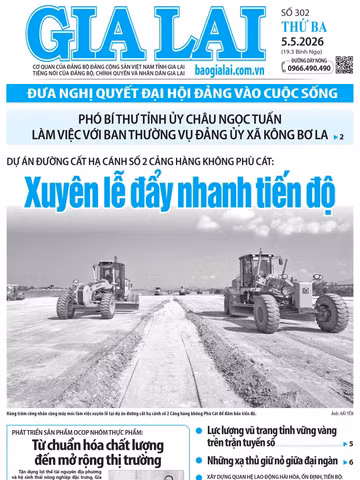 Báo Gia Lai số thứ ba ngày 5-5-2026