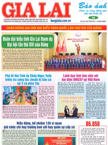 Báo Ảnh Gia Lai ngày 22-1-2026