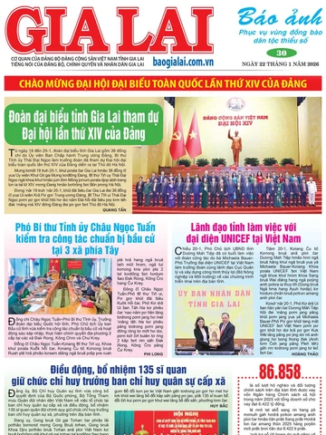 Báo Ảnh Gia Lai ngày 22-1-2026