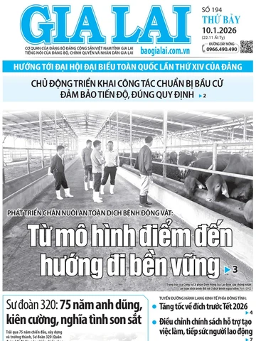 Báo Gia Lai số thứ bảy ngày 10-1-2026