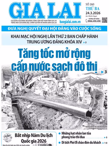 Báo Gia Lai số thứ ba ngày 24-3-2026