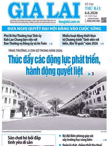 Báo Gia Lai số thứ bảy ngày 6-6-2026