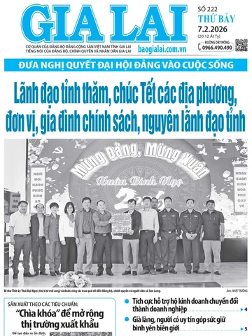 Báo Gia Lai số thứ bảy ngày 7-2-2026