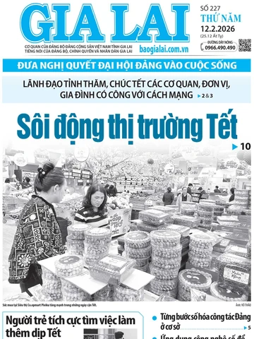Báo Gia Lai số thứ năm ngày 12-2-2026
