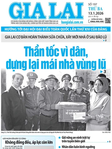 Báo Gia Lai số thứ ba ngày 13-1-2026