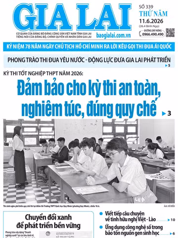 Báo Gia Lai số thứ năm ngày 11-6-2026
