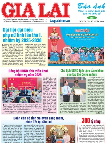 Báo Ảnh Gia Lai ngày 8-1-2026