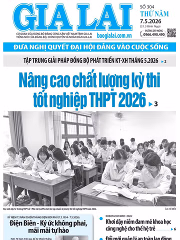 Báo Gia Lai số thứ năm ngày 7-5-2026