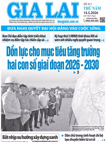 Báo Gia Lai số thứ năm ngày 14-5-2026