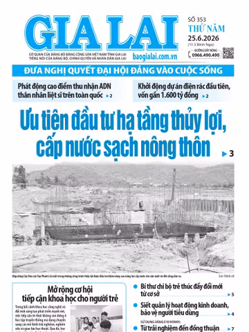 Báo Gia Lai số thứ năm ngày 25-6-2026
