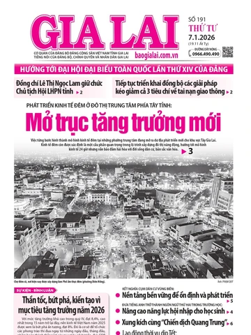 Báo Gia Lai số thứ tư ngày 7-1-2026