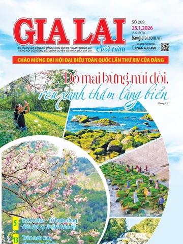 Báo Gia Lai số cuối tuần ngày 25-1-2026