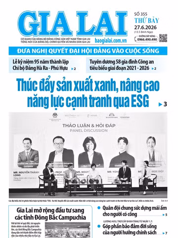 Báo Gia Lai số thứ bảy ngày 27-6-2026