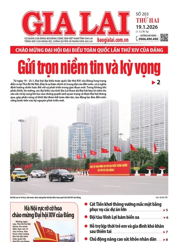 Báo Gia Lai số thứ hai ngày 19-1-2026