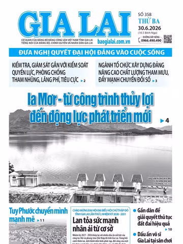 Báo Gia Lai số thứ ba ngày 30-6-2026