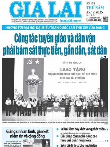 Báo Gia Lai số thứ năm ngày 25-12-2025