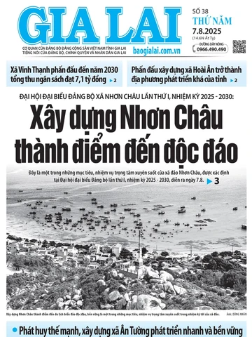 Báo Gia Lai số thứ năm ngày 7-8-2025